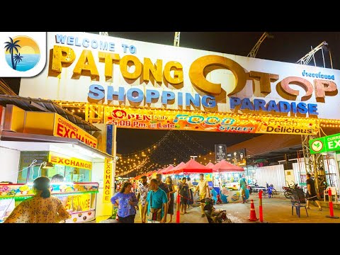 Otop Market Patong (4K) Phuket Tailândia