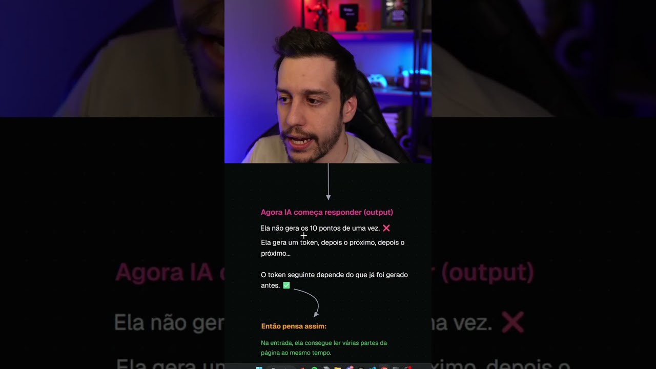 Qual a diferença de input token e output 🚨 #claudecode #ia #developer #programador