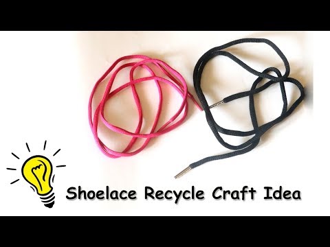 AWESOME !! Shoelace Recycled Crafts Idea | Best out of Waste Video