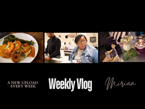 Weekly Vlog | Hope Lodge Visit Cooking Stuffed Salmon Perfume Collection Pink Lotus Restaurant ATL
