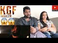 KGF Trailer Reaction | Malaysian Indian Couple | Yash | Srinidhi Shetty | Prashanth Neel