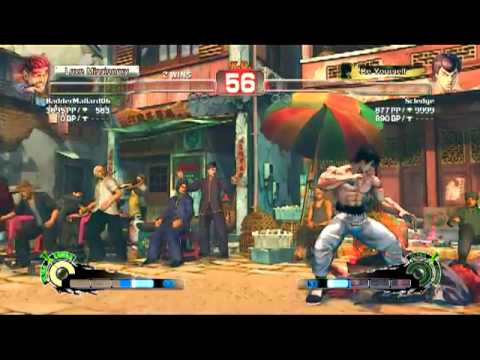 SSF4AE PC Scledge (Fei Long) vs BadderMallard06 (Evil Ryu)