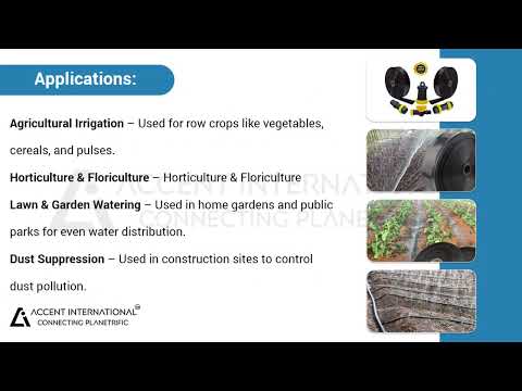 50 mm rain spray irrigation system, 100 m