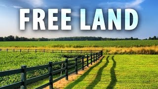 How To Claim FREE LAND In America!