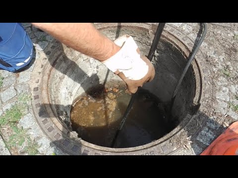 Kempinger 114 🌞Luft 36°C / Wasser 26°C. Häuserreihe Schmutz-Kanal verstopft.Der Gehweg stinkt schon.