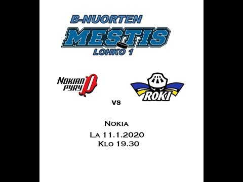 B-Nuorten Mestis Pyry vs. RoKi Nokialla 11.1.2019