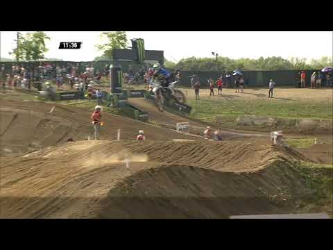 Guadagnini passes Haarup and Talviku | MX2 Qualifying | Monster Energy FIM MOtocross of Nations 2021