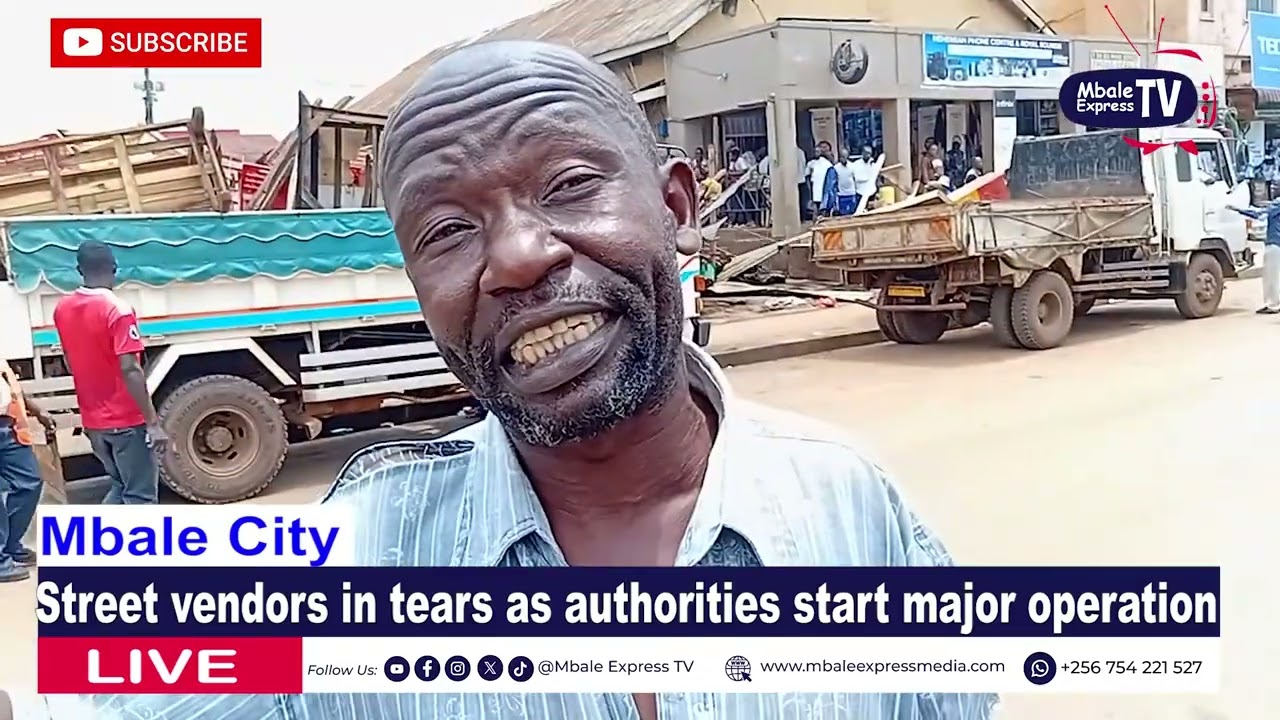 Authorities commence operations to clean Mbale City Streets
