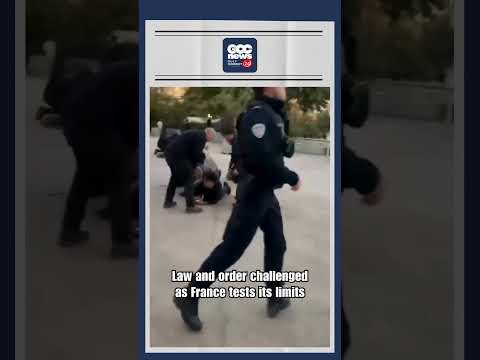 France Viral Video Civilian Assault Police Attacked Migration Debate