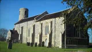 preview picture of video 'Round towered church of Beeston St. Lawrence, Norfolk'