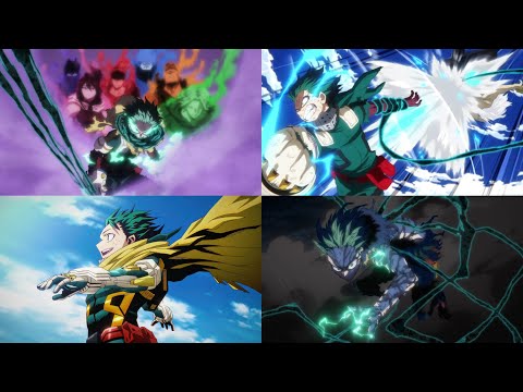 Boku no Hero Academia: Deku All Quirks & Smash