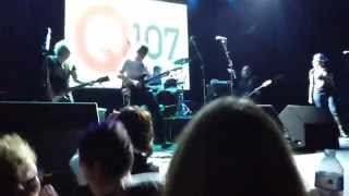 The Pursuit of Happiness - Q107 Jingle Ball 2014 - Consciousness Raising As a Social Tool