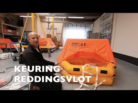 Keuring Lalizas Reddingsvlot bij Nemad - Ep. 135