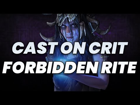 Forbidden Rite CoC Occultist Build Guide | PoE 3.18