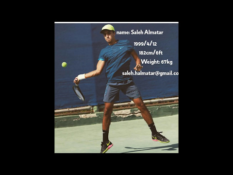 Saleh Almatar college video for 2018