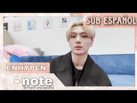 [SUB ESPAÑOL][-note] 100121 JAY-ENHYPEN