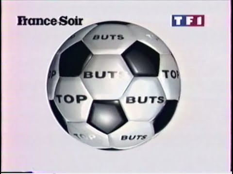 TOP BUTS (LES 5 PLUS BEAUX BUTS DE TELEFOOT : DIVISION 1 : SAISON 1992-1993 APRES LA 36 EME JOURNEE)