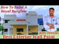 Cost Per Square Foot To Paint Exterior House