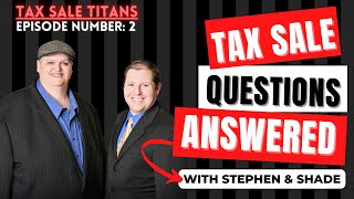 TAX SALE QUESTIONS ANSWERED: HOW MUCH CAPITAL, RURAL LAND, VACANT HOMES & MORE!