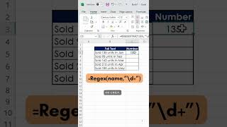 Master Regex in Excel | Extract TextFast with One Formula! #excel #microsoftoffice #regex #windows