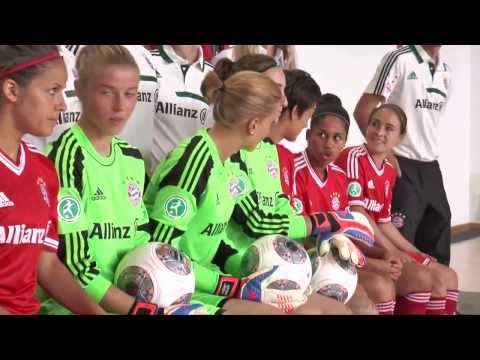 Fotoshooting FC Bayern Frauenfußball 2013/2014