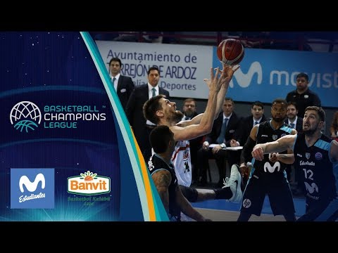 Movistar Estudiantes v Banvit - Full Game - Basketball Champions League 2017-18