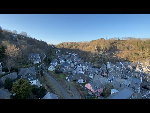 Rundgang durch die Burg Monschau 2021- Deutschland 4k 60fps
