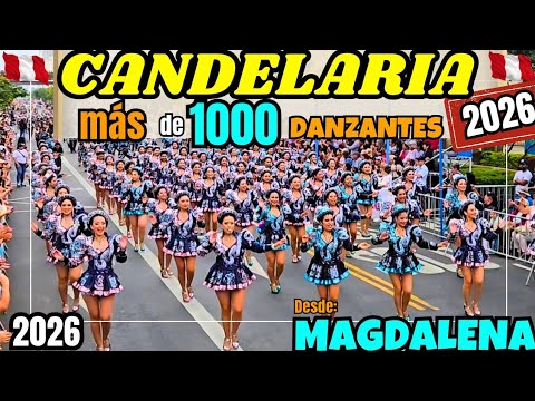 Fiesta de la Candelaria en Lima 2026 🇵🇪 más de 10000 Danzantes 