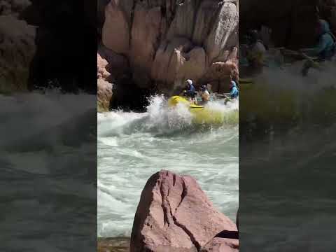 グランドキャニオンでのラフティング