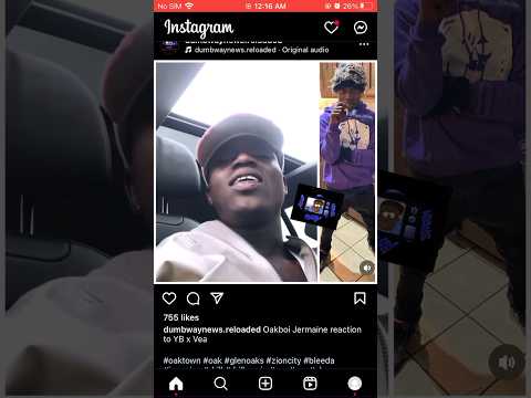 Oakboi Jermaine response to Yb & Vea doing a song together . He wants youngboy 😳