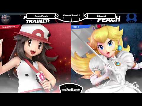 The Side Deck #42 - GameWoods (Pokemon Trainer) VS Blizzard (Peach) - SSBU Winners