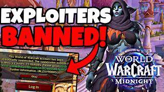 The Exploiters FINALLY GOT BANNED! Midnight Professions Knowledge Point Exploit...
