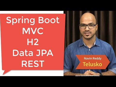 Spring Boot | Data JPA | MVC | H2 | REST Example Part 5