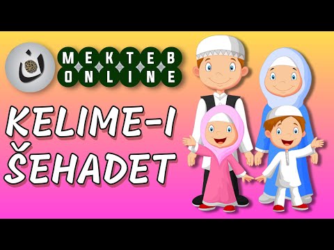 KELIME-I ŠEHADET - MEKTEB ONLINE 1. epizoda | MEKTEB ONLINE 2. razred