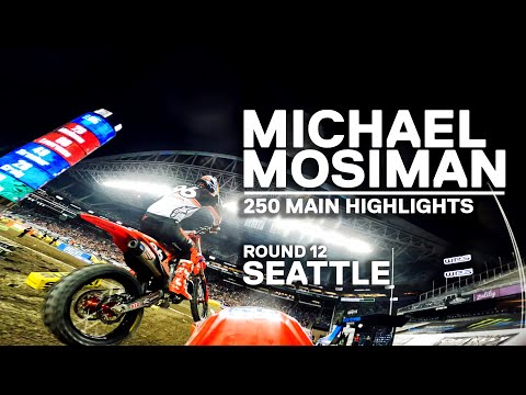 GoPro: Michael Mosiman - 2022 Monster Energy Supercross - Seattle - 250 Main Event Highlights