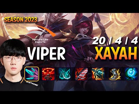 HLE Viper XAYAH vs KOG'MAW ADC - Patch 13.15 KR Ranked