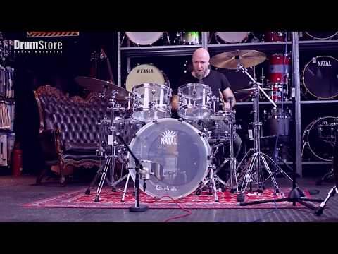 Natal Arcadia Acrylic drums + Turkish Cymbals - Konrad Ciesielski