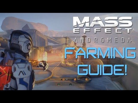 Mass Effect: Andromeda: How To FARM RESOURCES For Weapon/Armor Crafting! (GUIDE)