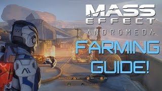 Mass Effect: Andromeda: How To FARM RESOURCES For Weapon/Armor Crafting! (GUIDE)