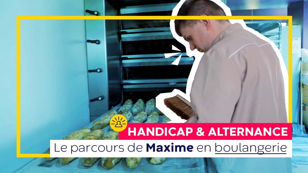 Handicap et alternance : le parcours de Maxime en boulangerie