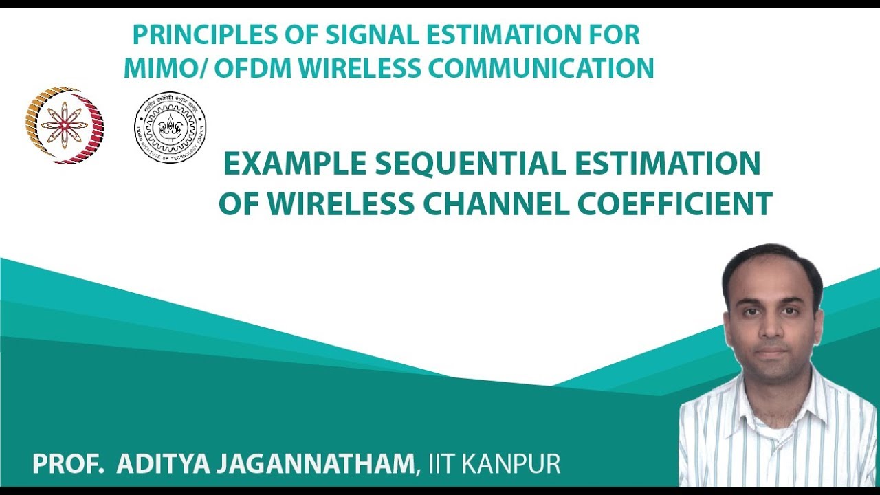 Example Sequential Estimation of Wireless Channel Coefficient