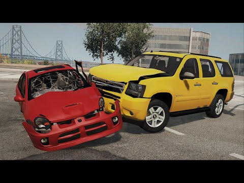BeamNG.Drive [#279] - Realistic Crossroads & Intersection Crashes