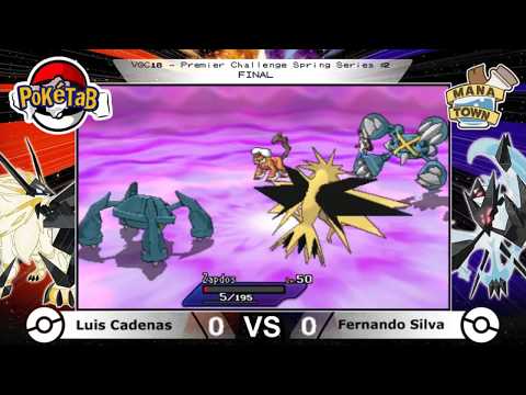 Luis Cadenas VS Fernando Silva - FINAL VGC18 Premier Challenge Spring Series #2