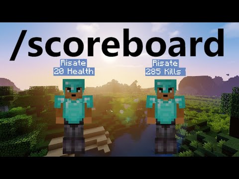 Insane! Create epic scoreboard in Minecraft 1.16-1.19