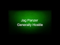 Jag Panzer - Generally Hostile (lyrics)