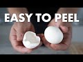 Easiest Way To Peel Hard Boiled Eggs Shell