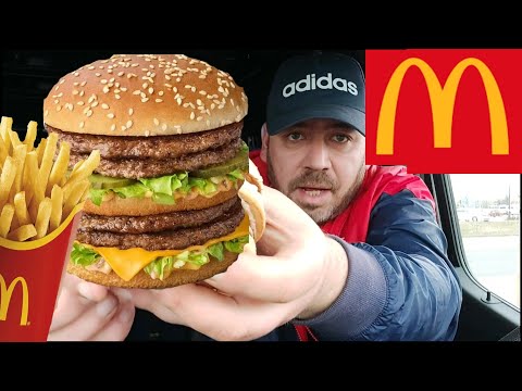 McDonald's | Double Big Mac Burger  | Wie schmeckt der neue Big Mac ? | ASMR |