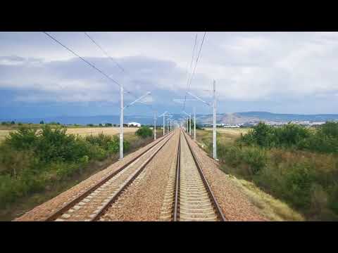 Train 8602 - lok 44 182, cab ride...Karnobat, Bulgaria