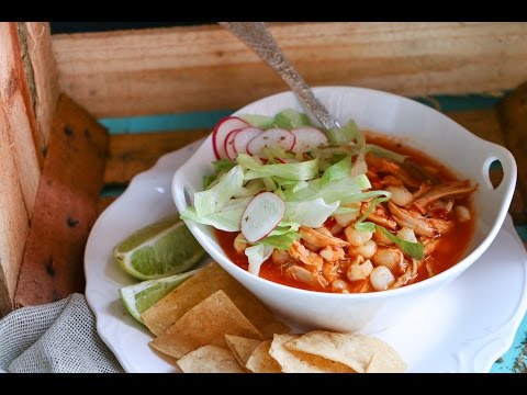 Como hacer Pozole de Pollo super rapido