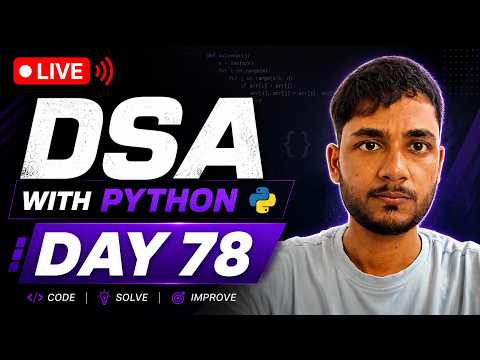 Day 78 Dsa Learning Problem Solving Using Python